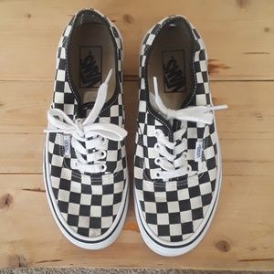 Checkered Vans